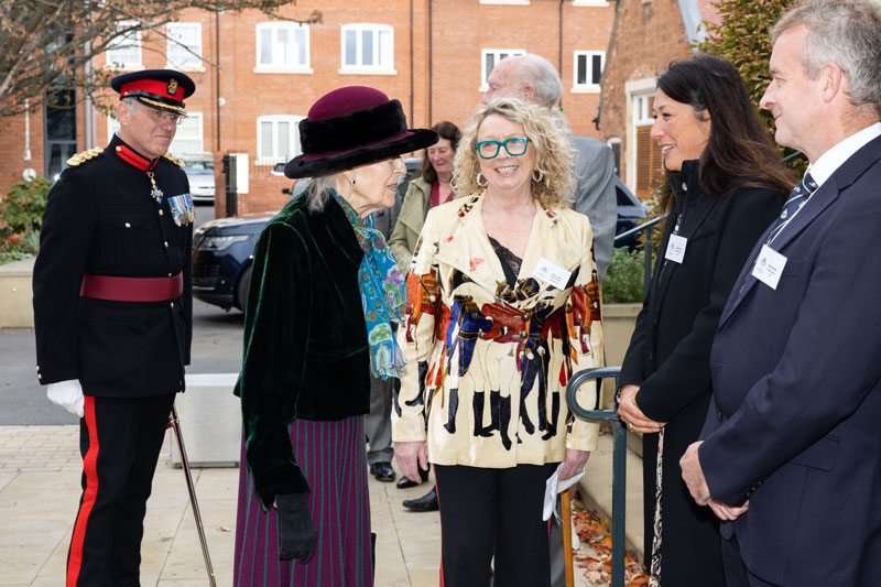 Royal Visit to Bransford Trust