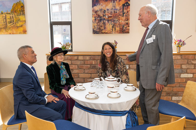 Royal Visit to Bransford Trust